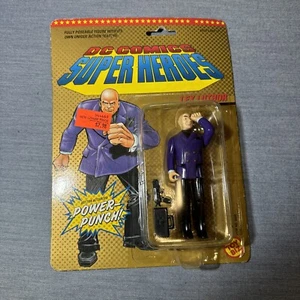 1989 ToyBiz DC Comics Superheroes Lex Luthor Vintage Action Figure New In Box - Picture 1 of 11