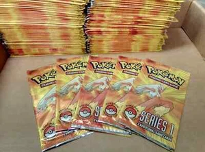 * Pokemon Juego Organizado Serie POP 1 Pack Lote de 5 - Imagen 1 de 1
