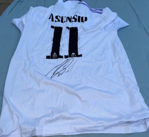 Camiseta firmada por Marco Asensio Real Madrid - Imagen 1 de 2