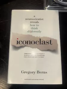 Iconoclast: A Neuroscientist Reveals How to Think Differently by Berns Very Good - Imagen 1 de 2