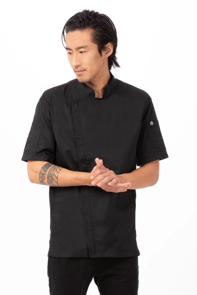 Chef Works Mens Springfield Chef Coat (BCSZ009) - Image 1 of 1
