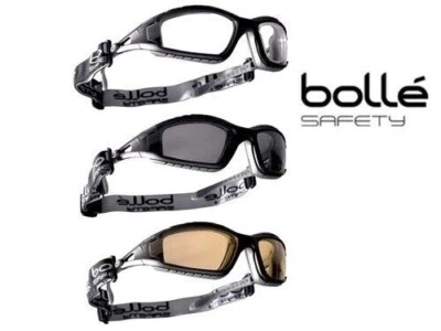 BOLLÉ SAFETY Bolle TRACKER PLATINUM Safety Work Glasses Anti-Scratch Anti-Fog Lens Goggles