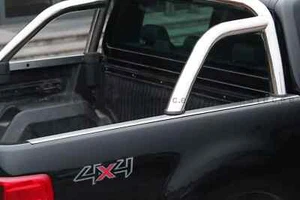 2012-2019 Ford Ranger Stainless Side Curtain Top Protectors 2x - Picture 1 of 3