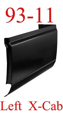 93 11 izquierda cabina extendida esquina, Ford Ranger, reparación óxido, 1023-00004L Foto 1 de 4