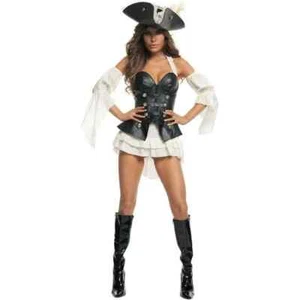 Starline S2013 Black Pearl Pirate Halloween Costume Size S - New - Picture 1 of 7