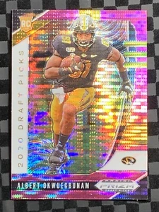 2020 Panini Prizm Draft Picks Pink Pulsar Prizm #133 Albert Okwuegbunam RC - Picture 1 of 4