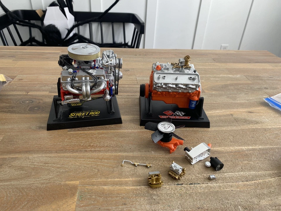 Small Block Street Rod 1/6 Scale + Chevy 427 Big Block by Liberty Classics Model - Image 1 of 4