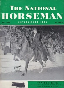 Saddlebred, Tennessee Walking Horse "VINTAGE" National Horseman July 1969!!! - Bild 1 von 5