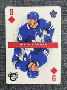 Mitch Marner 2021-22 OPC O-Pee-Chee Hockey Playing Cards #9-DIAMONDS - Picture 1 of 2
