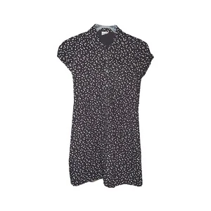 Abercrombie Kinder Mädchen Größe 11/12 Kleid schwarz & weiß Tupfen - Bild 1 von 5