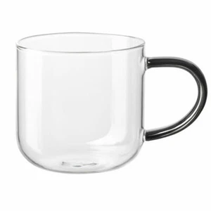 ASA Selection Coppa Mug Mug Coffee Mug Tea Mug Glass Grey 400 ml - Picture 1 of 1