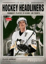 SIDNEY CROSBY 2006-07 Fleer HOCKEY HEADLINERS #HL1 Penguins 