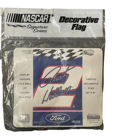 Rusty Wallace Printed Decorative Flag 28x40 Valley Forge Nascar Cover