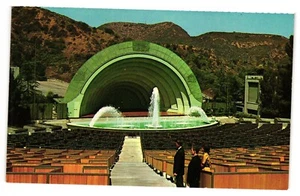 1968 Postmarked Postcard Hollywood Bowl Hollywood California CA - Picture 1 of 2