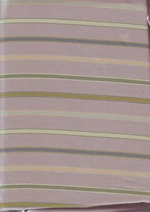 schönes Stoffstück Satinoptik - Streifen blau weiß grau - rosa 156x114 cm - Bild 1 von 1