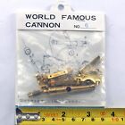 Micro Cast N.6 Brass Kit Naval Gun , World Famous Cannon Series