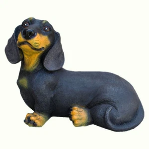 Dachshund Figurine Garden Statue Dog Large Outdoor Sculpture Pet Animal Decor - Picture 1 of 6