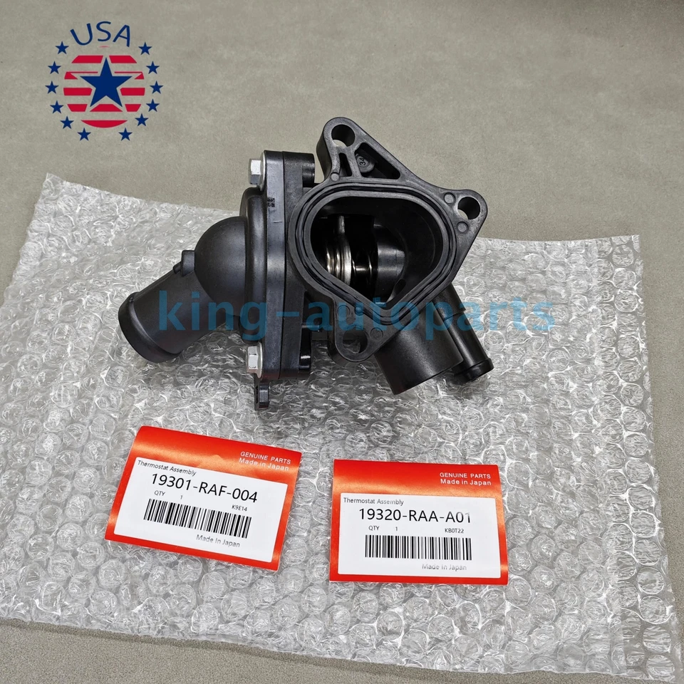 New Thermostat Cover Assembly+Housing For 06-15 Honda Civic Si CR-V Acura New Foto 1 de 4