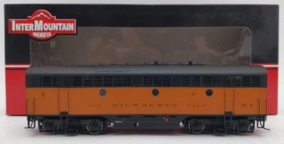 InterMountain 49585S-06 Milwaukee Road F7B Powered Diesel #88B w/Sound/DCC LN - Image 1 of 4