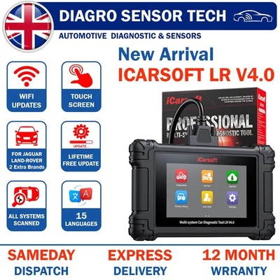 Herramienta de diagnóstico iCarsoft LR V4.0 para Land Rover y Jaguar Foto 1 de 4