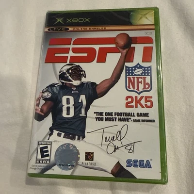 Xbox ESPN NFL 2K5 Football Video Game Live Online Enabled Sega Brand New Sealed - Image 1 of 2