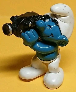 Schleich® Schlumpf mit Videokamera Puffi Pitufo Schtroumpf Smurf™(Nr.479) - Picture 1 of 2