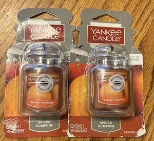 Ambientador de aire Yankee Candle Ultimate para tarro de coche 2 - calabaza especiada sellado - Imagen 1 de 3