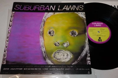 SUBURBAN LAWNS S/T - Orig 1981 I.R.S. 0-70024 - VG+ Lyric inner - Punk/New Wave - Image 1 of 4