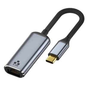 Adaptateur Ethernet USB C 2500Mbps 2.5G 2.5 Gigabit Type C vers Lan RJ45 Card8770 - Photo 1/7