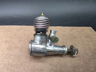 Vintage McCoy Red Head 049 Motor Plane Engine Control Line Free Flight Airplane - Image 1 of 4