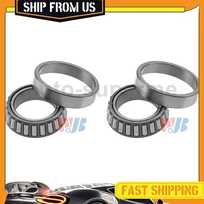 Juego de 2 cojinetes de rueda exterior delanteros y carreras para Chevrolet K10 Suburban 1969 6,5 L Foto 1 de 4