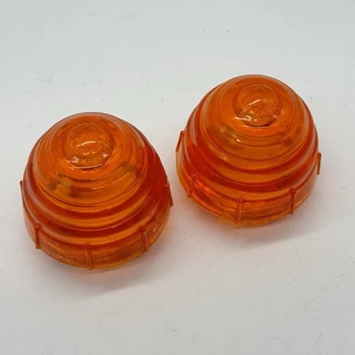 (2) Par de lentes intermitentes delanteros Porsche 356 naranja europeo SWF K13384 euros Foto 1 de 4