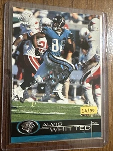 Alvis Whitted 2001 Pacific Hobby LTD #d /99 Jacksonville Jaguars - Picture 1 of 3