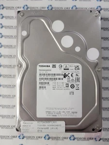 TOSHIBA 8TB 3.5" SATA HDD 7200 RPM MG08ADA800E, GRADE A, SKU 19850 - Picture 1 of 2