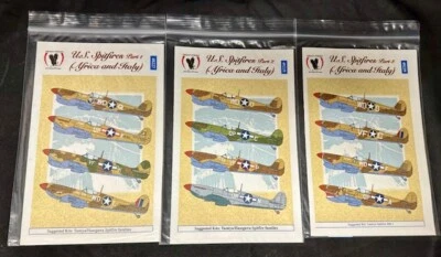 Eagle Strike 48227, 48228, 48229-1/48 Scale US Spitfires Africa & Italy - Pt1-3 - Image 1 of 4