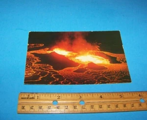 Halemaumau Firepit, Kilauea Crater Hawaii Vintage Postcard - Picture 1 of 2