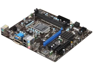 MSI H61M-E23 (B3) MS-7680 v. 2.0 LGA 1155 Intel H61 mATX Motherboard - Picture 1 of 3