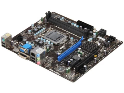 MSI H61M-E23 (B3) MS-7680 v. 2.0 LGA 1155 Intel H61 mATX Motherboard - Image 1 of 3