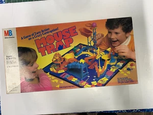 Mouse Trap Board Game 1986 Vintage Milton Bradley INCOMPLETE See Description - Picture 1 of 9