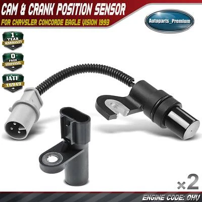Camshaft & Crankshaft Position Sensor for Chrysler Concorde Eagle Vision 1993 - Image 1 of 4