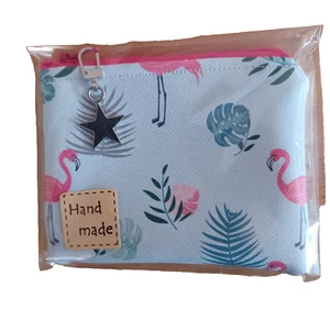 Handmade Faux Leather Zipped Coin Purse ~ BNWT - Picture 1 of 2