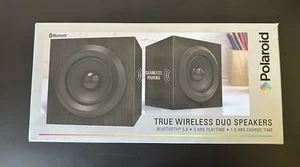 Polaroid True Wireless Duo Speakers Bluetooth 5.0 Brand New Fast Shipping - Picture 1 of 7