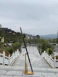 Monkey King Staff Heavy Duty Solid Shaolin Kungfu Sticks - Picture 1 of 6