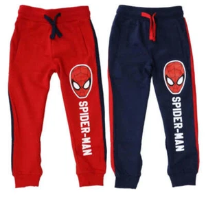 Marvel Spiderman Jungen Kinder Jogginghose Sporthose Hose 104-134 Blau Rot - Bild 1 von 3