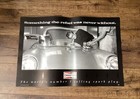 NOS 1991 James Dean Champion Spark Plugs Porsche 550 Spider Poster Free Ship