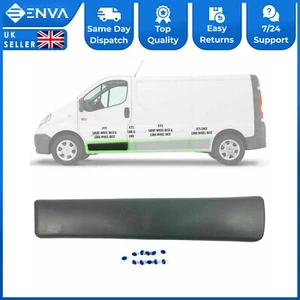 Front Door Left Side Trim Moulding Panel for Vauxhall Opel Vivaro 01-13 91165346 - Picture 1 of 4