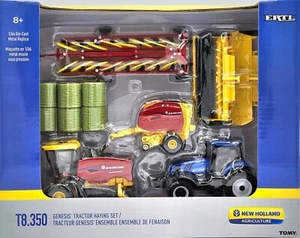 2022 ERTL 1:64 New Holland HAYING SET Speedrower 220+ T8.350 Baler & Rake 13993 - Picture 1 of 1