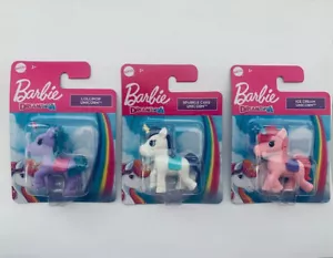 Barbie Dreamtopia Statuetta Unicorno/Topper Torte - 3 Colori Diversi Tra Scegliere - Foto 1 di 7