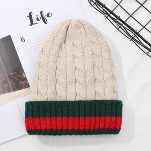 Moda Cálido Mujeres Hombres Unisex Sombrero Gorro Tejido Elastizado Gorra Estilo Informal - Imagen 1 de 17
