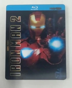 Iron Man 2 Lenticular Metal Pack/Steelbook Target Exclusive 3-Disc Blu-ray+DVD - Picture 1 of 10